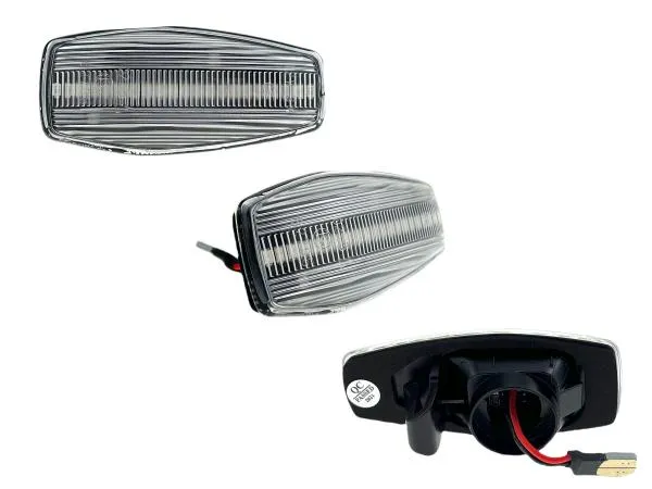 LED Seitenblinker Blinker Klar Silber Module für Hyundai Coupe 2002-2009