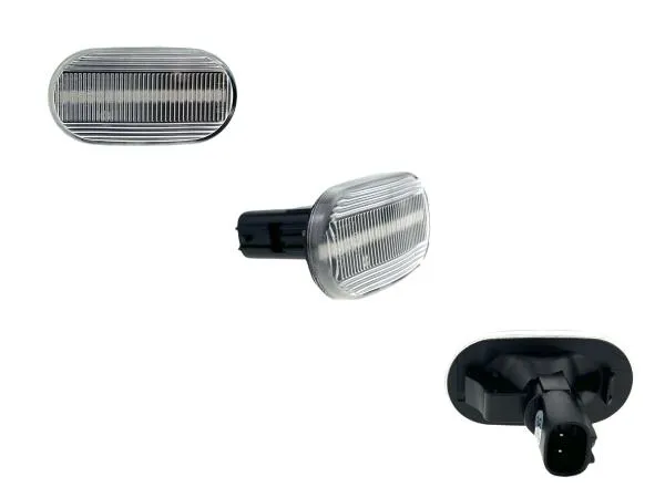 LED Seitenblinker Blinker Klar Silber Module für Suzuki Jimny Typ FJ 2005-2018