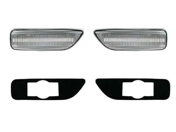 LED Seitenblinker Blinker Klar Silber Module für Volvo S60 2000-2009