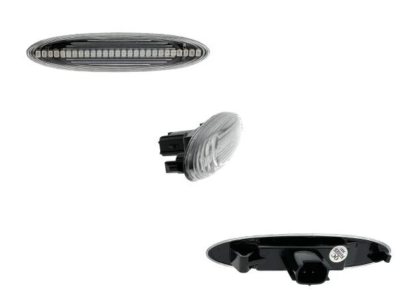 LED Seitenblinker Blinker Klar Silber für Toyota Highlander XU40 2007-2013