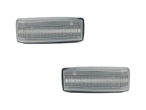 LED Seitenblinker Blinker Klar Silber für Mercedes C-Klasse W202 1993-2001