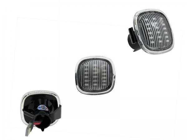 LED Seitenblinker Blinker Klar Silber für Skoda Roomster 5J 2006-2015