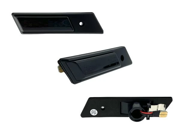 LED Seitenblinker Blinker Smoke Schwarz Module für BMW E34 1987-1996