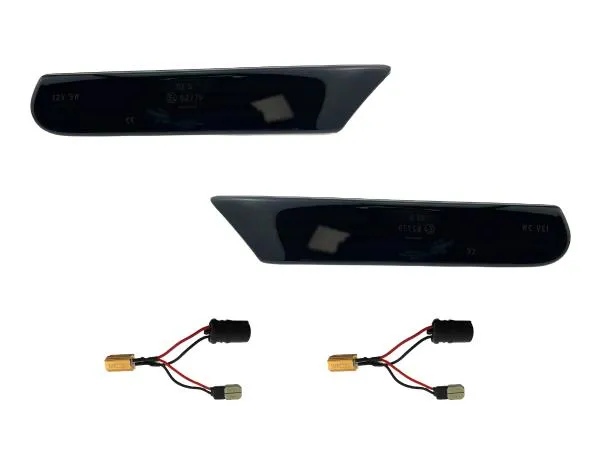 LED Seitenblinker Blinker Smoke Schwarz Module für Porsche 911 Typ 996 1996-2006