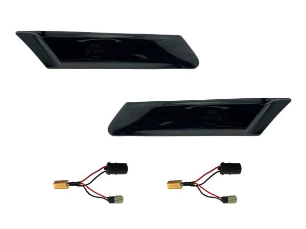 LED Seitenblinker Blinker Smoke Schwarz Module für Porsche 911 Typ 997 2004-2012