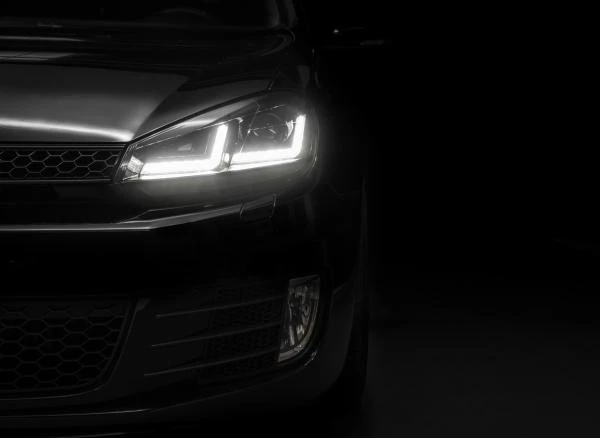 LEDriving® XENARC® Golf 6 VI RIGHT HAND DRIVE BLACK EDITION Xenon Headlight