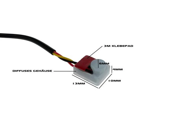 LETRONIX RGBIC Full LED Rainbow Ablage oder Türgriffbeleuchtung für 4 Türen