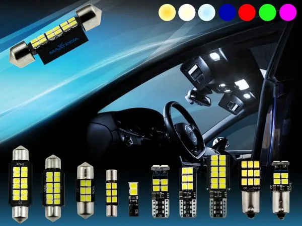 MaXlume® SMD LED Innenraumbeleuchtung für Audi A1 8X Sportback Innenraumset