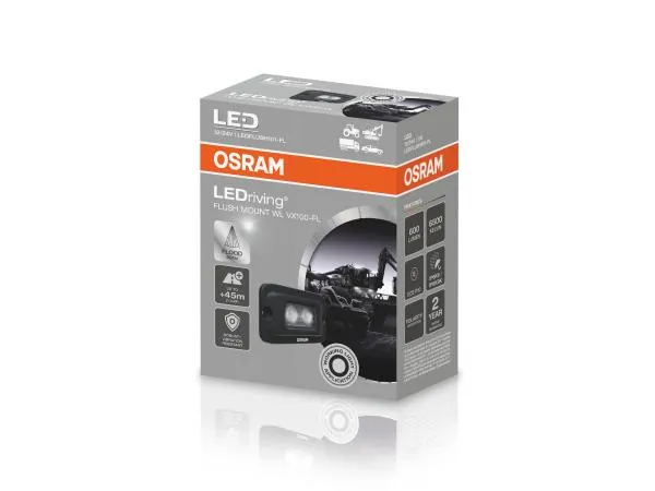 OSRAM LEDriving® LED Arbeitsscheinwerfer Flush Mount WL VX100-FL - LEDFLUSH101-FL