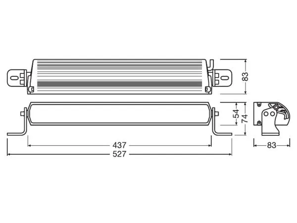 OSRAM LEDriving® LED Lightbar Zusatzscheinwerfer FX500-SP SM GEN 2 - LEDDL131-SP SM