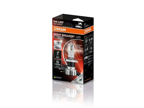 OSRAM Night Breaker H4 LED +330% für Motorrad BMW K75 1985-1996