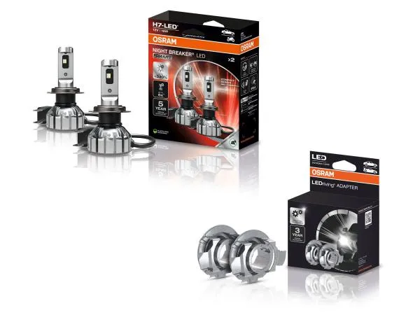 OSRAM Night Breaker H7 LED SMART Abblendlicht SET für Lancia Musa 2007-2012