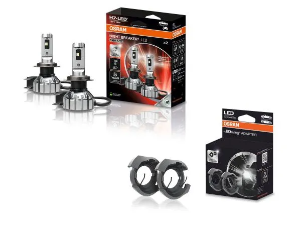 OSRAM Night Breaker H7 LED SMART Abblendlicht SET für Renault Megane 4 ab 2016