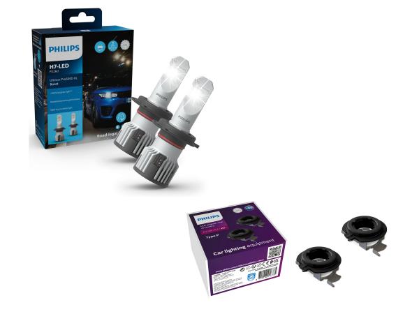 Philips H7 LED Pro6000 Boost Abblendlicht Set für Mercedes GLB X247 ab 2019