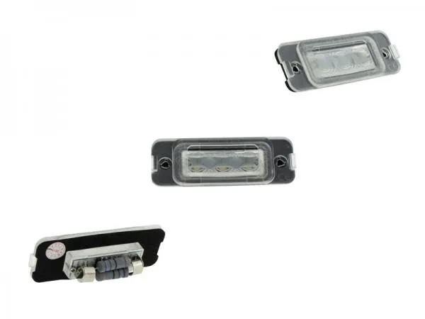 SMD LED Kennzeichenbeleuchtung für Mercedes W164 mit E-Prüfzeichen (Variante 1)