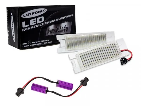 SMD LED Kennzeichenbeleuchtung Module für Fiat 500L 2012-2020