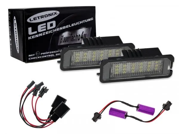 SMD LED Kennzeichenbeleuchtung Module für Seat Leon 3 III Typ 5F 2012-2020