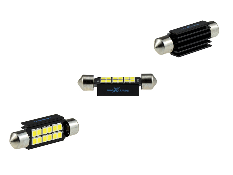 9 Pack LED Soffitte Festoon PKW Lampen Kaltweiss 12V 42mm – LeDTek