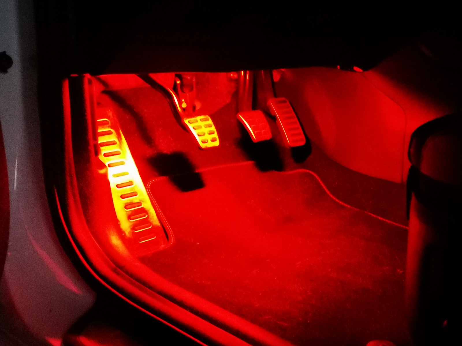 RGB 72 LED Innenraumbeleuchtung Fußraumbeleuchtung Auto KFZ Lichtleiste APP  5V