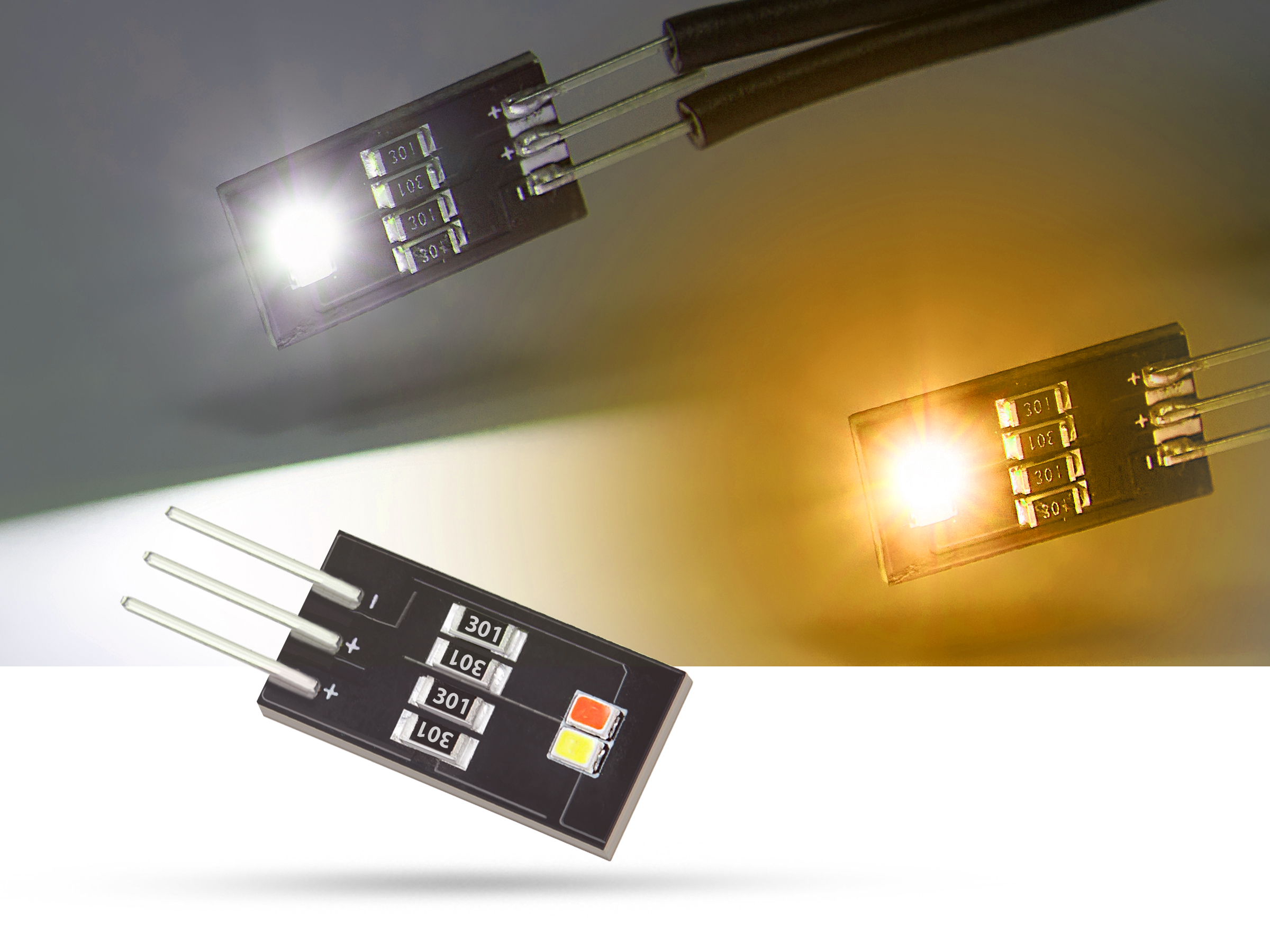 LETRONIX® 2x SMD 2016 LED Platine Modul für Ambientebeleuchtung