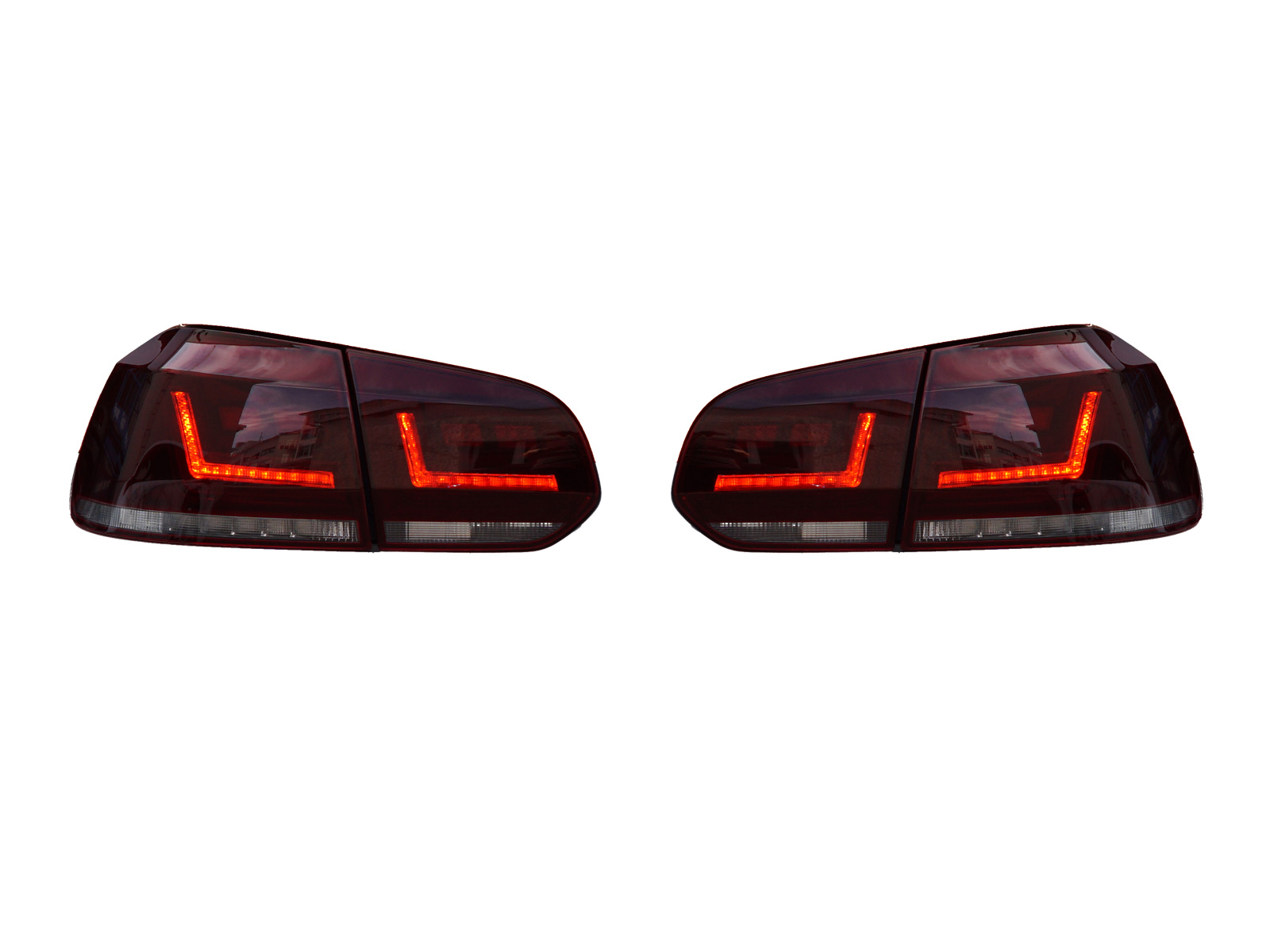 Original LED LIGHTBAR Rückleuchten Heckleuchten in Rot für VW Golf VI 6 ab  2008- 