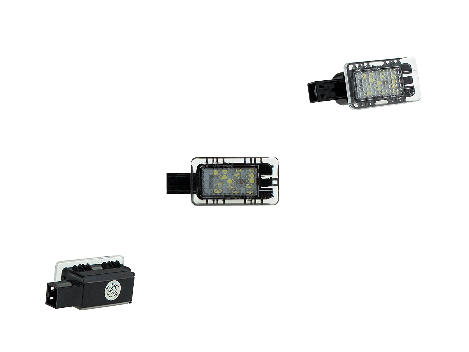 2 x Stück LED Fußraumbeleuchtung für VOLVO XC60, V60, S60, C30