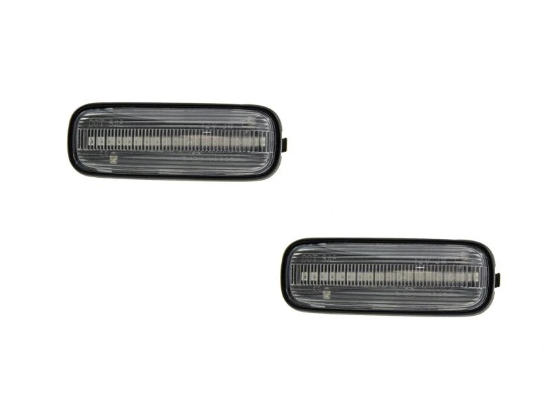 LED Seitenblinker Blinker Klar Silber Module für Honda Jazz 2001-2015