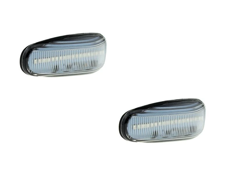 LED Seitenblinker Blinker Klar Silber für Mercedes Vito 2003-2013