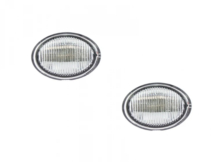 LED Seitenblinker Blinker Klar Silber für Lancia Lybra 2003-2005