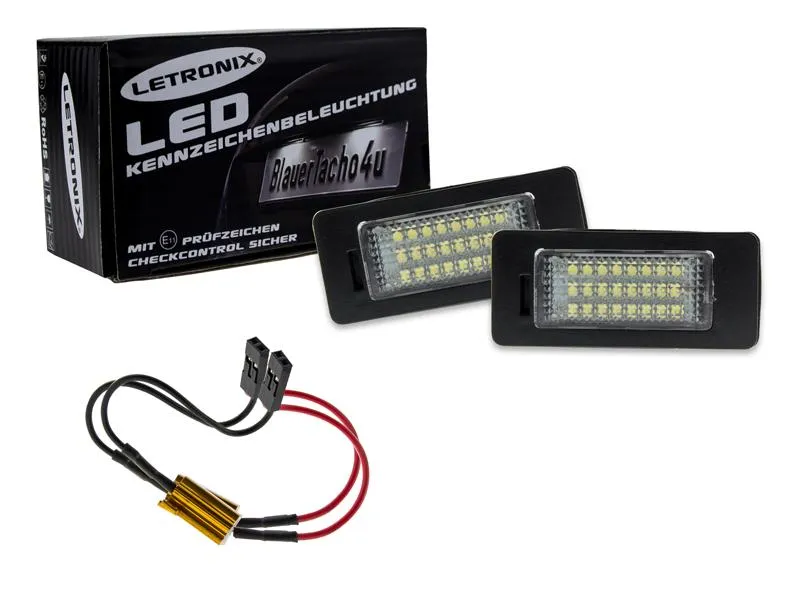 18 SMD LED Kennzeichenbeleuchtung für Audi A5 2007-2009