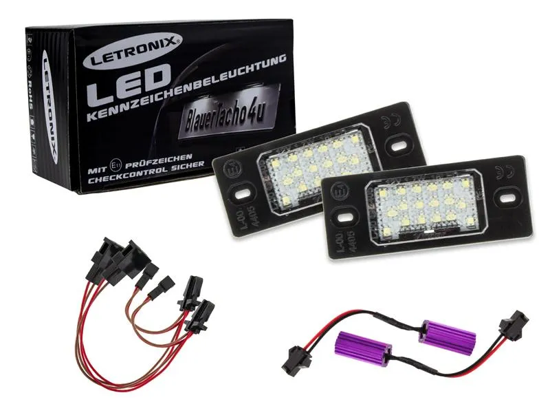 18 SMD LED Kennzeichenbeleuchtung für Porsche Cayenne 2002-2010