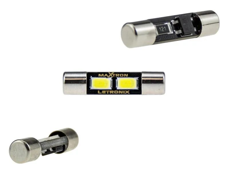 MaXtron® 2x SMD 5730 CAN-Bus LED Soffitte 28mm 100LM C3W Sockel 12 Volt