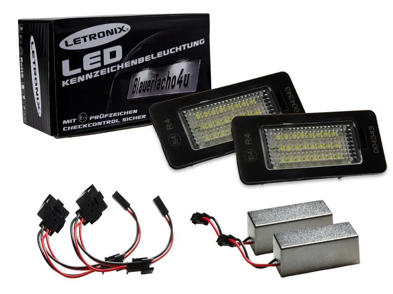 24 SMD LED Kennzeichenbeleuchtung für Audi A1 (8X1) ab 2010