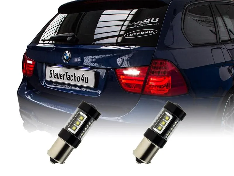 2x 80W Ba15s P21W CAN-Bus LED Rückfahrlicht für Seat Ibiza ab 2015