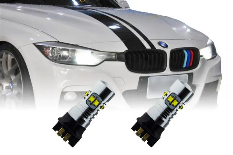 2x PW24W LED Tagfahrlicht für Audi A3 ab 2012 50W XBD-Chip