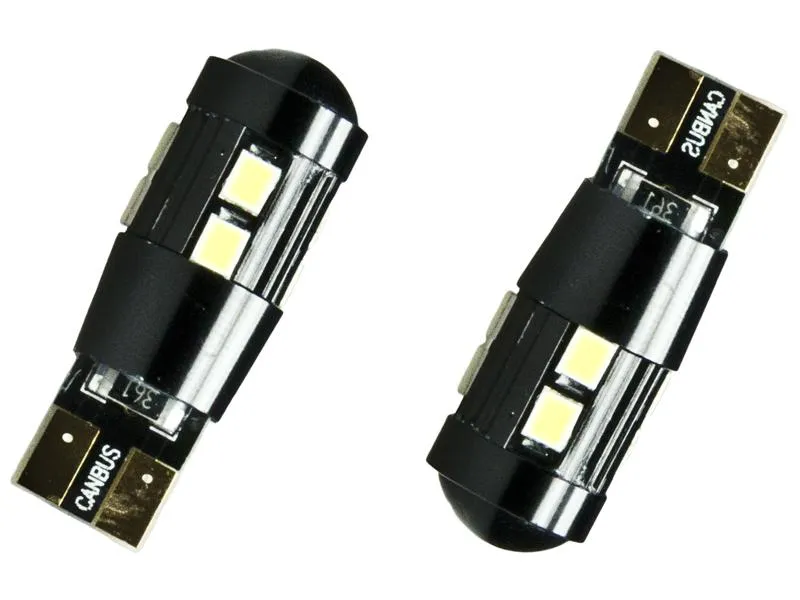 2x 10 SMD 5630 LED Standlichter W5W T10 Can-Bus Weiß 6000K