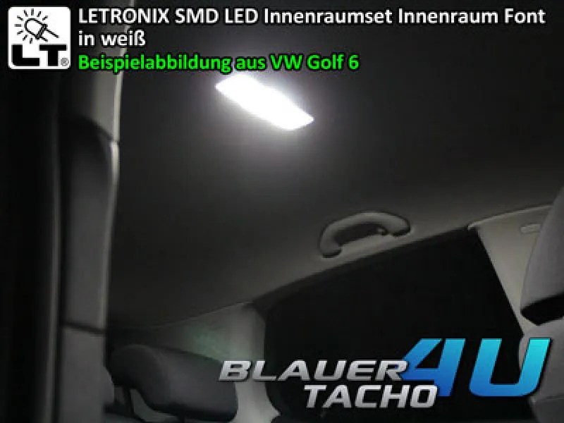 SMD LED Innenraumbeleuchtung für VW Golf 5 V 6 VI und für VW CC