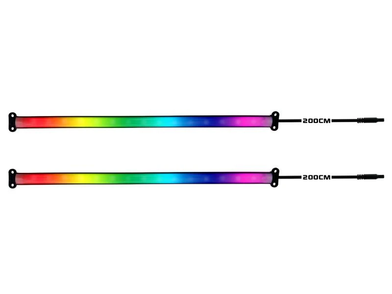 Erweiterungsset Fußraumbeleuchtung 2x 25cm LED-Leisten für RGBIC Ambientebeleuchtung