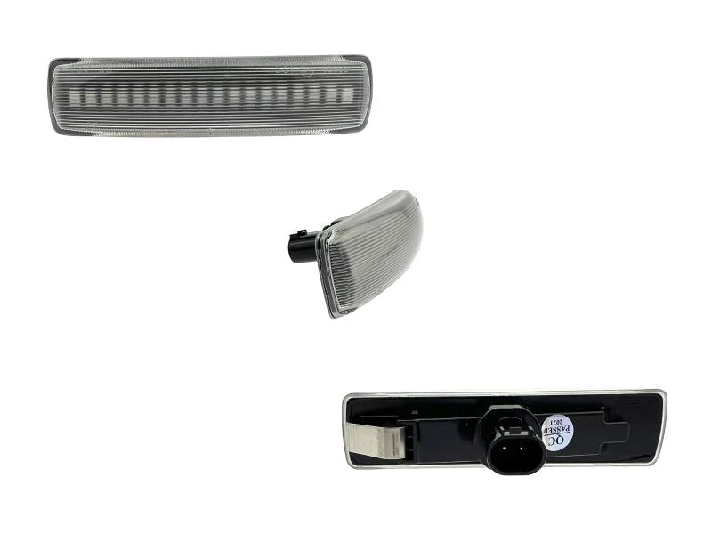 LED Seitenblinker Blinker Klar Silber für Land Rover Discovery 3 2004-2009