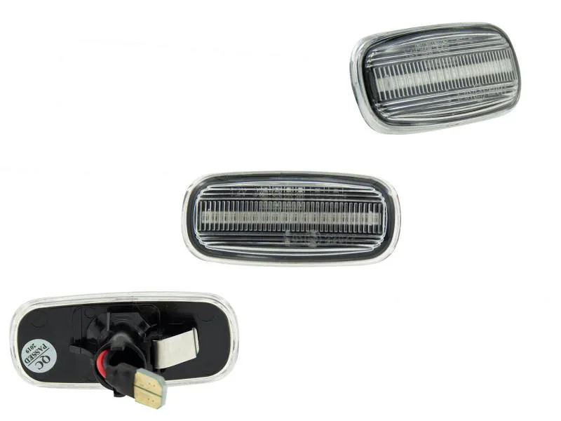 LED Seitenblinker Blinker Klar Silber Module für Audi A4 B5 2000-2001