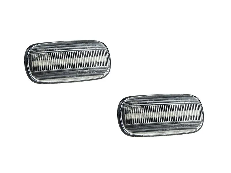 LED Seitenblinker Blinker Klar Silber Module für Audi A6 C5 2000-2005