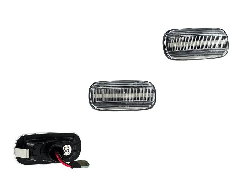 LED Seitenblinker Blinker Klar Silber Module für Audi A6 C5 2000-2005