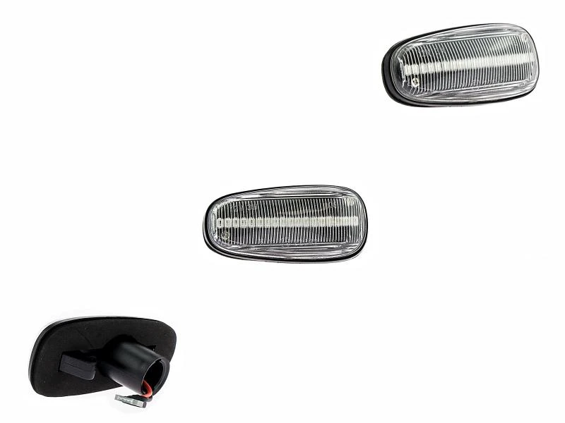 LED Seitenblinker Blinker Klar Silber Module für Opel Astra G 1998-2005