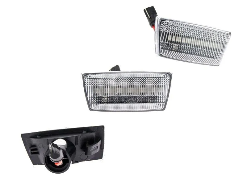 LED Seitenblinker Blinker Klar Silber Module für Opel Astra H 2004-2010