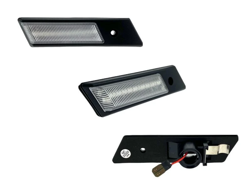 LED Seitenblinker Blinker Klar Silber Module für BMW E34 1987-1996