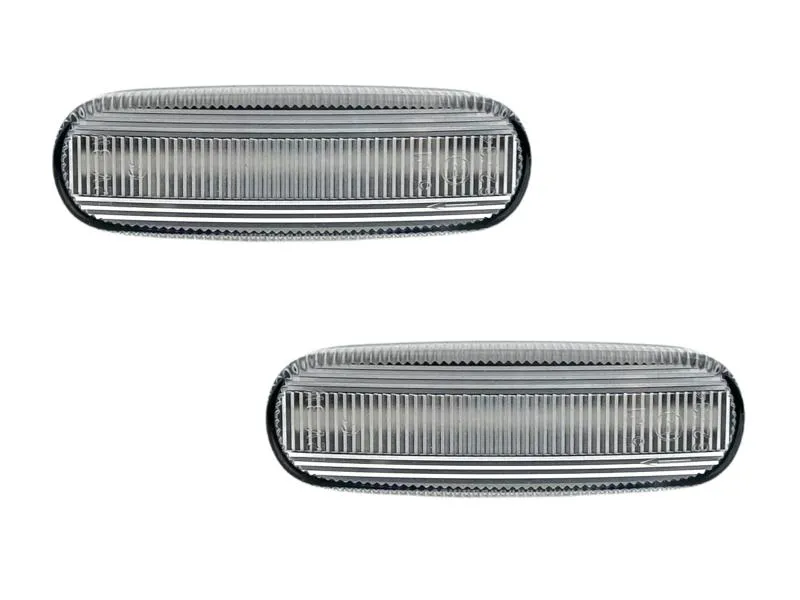 LED Seitenblinker Blinker Klar Silber Module für Fiat Idea 2003-2016