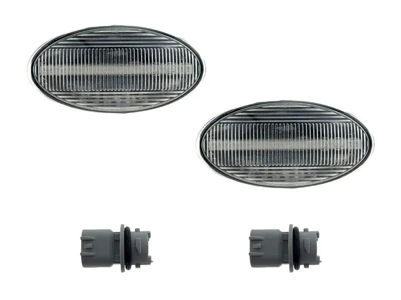 LED Seitenblinker Blinker Klar Silber Module für Suzuki Jimny Typ FJ 1998-2018