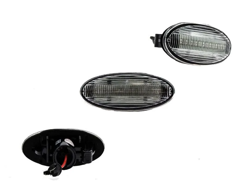 LED Seitenblinker Blinker Klar Silber für Renault Koleos 2007-2011