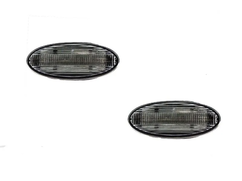 LED Seitenblinker Blinker Klar Silber für Smart Forfour Typ W453 ab 2014