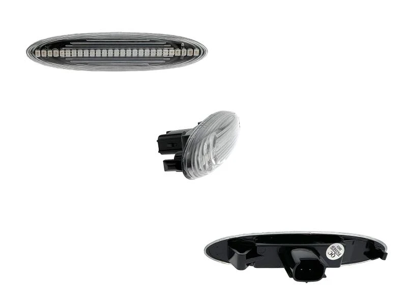 LED Seitenblinker Blinker Klar Silber für Toyota Kluger GSU4 2007-2013